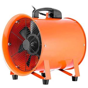 lot 30261 image: OrangeA Utility Blower Fan 12 Inch 0.7HP 2295 CFM 3300 RPM Portable Ventilator High Velocity Multifunctional Ventilator Fume Extractor (12 Inch)