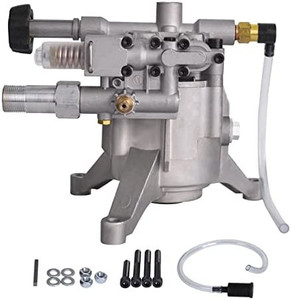 lot 30281 image: SurmountWay 3200 PSI Pressure Washer Pump Vertical 78 Shaft Replacement Power Washer Pump 2.4 GPM for 308653052,308653006, 202274GS_Vertical)