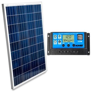 lot 40784 image: 200 Watt solar panel charger off grid