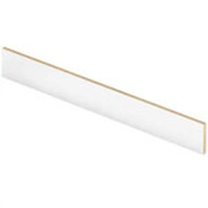 lot 63 image: Cap A Tread White 47 in. Long x 12 in. Deep x 7-38 in. Height Laminate Riser to be Used with, Light
