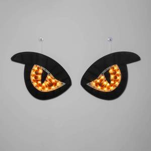 lot 12 image: Halloween Incandescent Jumbo Dragon Eyes Halloween Light Up Decor - Hyde & EEK Boutique
