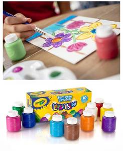 lot 23 image: Crayola- Keep Me Clean- Washable Paint Bottles