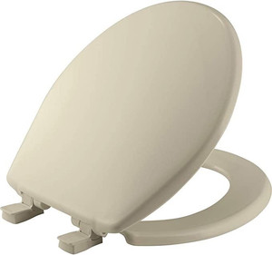 lot 33 image: Bemis 730slec 346 Toilet Seat Will Slow Close And Removes Easy For Cleaning R...