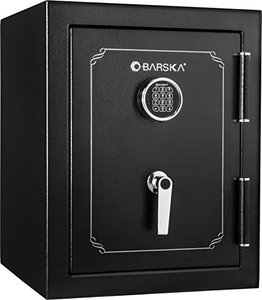 lot 75 image: BARSKA AX13102 Fireproof Digital Keypad Vault Safe 3.51 Cubic Ft