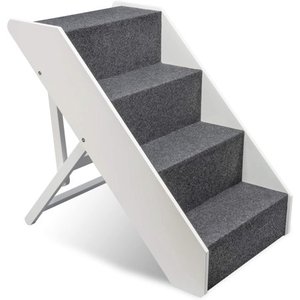 lot 77 image: Arf Pets Animal Stairs 4 Steps for Dogs & Cats White