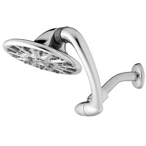lot 2246 image: Waterpik Sidewinder 6-Spray 7 in. Rainfall Showerhead in Chrome