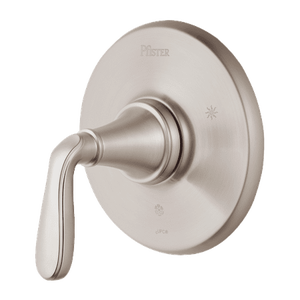 lot 2263 image: Pfister R891MGK Northcott 1-Handle Tub & Shower Valve Only Trim in Brushed Nickel