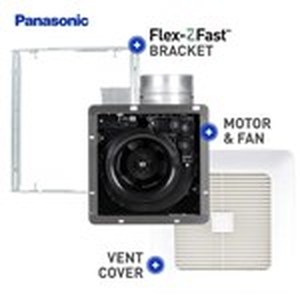 lot 2265 image: Panasonic WhisperGreen Select 110-150 CFM Exhaust Fan
