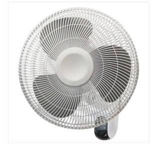 lot 2283 image: 16 in. Indoor Wall Mount Fan with Remote