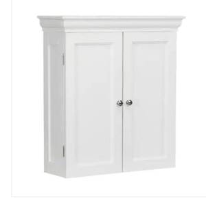 lot 2296 image: Broadway Two Door Wall Cabinet with Two Contemporary Style Doors