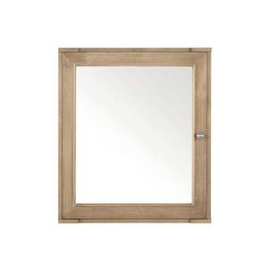lot 2301 image: Home Decorators Collection Aberdeen 24 in. x 27 in. Surface Mount Medicine Cabinet in Antique Oak