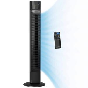 lot 2306 image: Xtra Air 48 In. Oscillating Tower Fan With Nighttime Setting And Remote Control