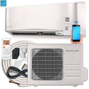lot 2322 image: DuctlessAire ENERGY STAR 24000-BTU 1000-sq ft Single Ductless Mini Split Air Conditioner with Heater
