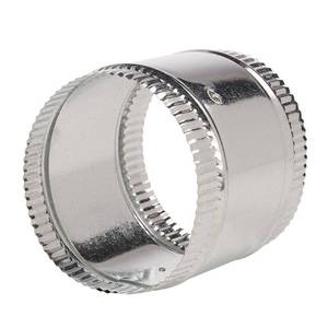 lot 2386 image: Master Flow 7 in. Flexible Duct and Sheet Metal Connector Splice Collar