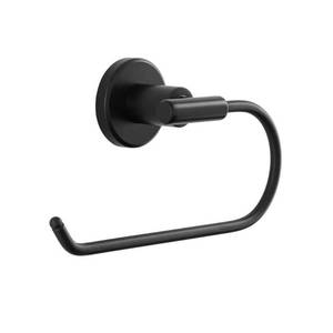 lot 2396 image: Glacier Bay Menlo Towel Ring in Matte Black