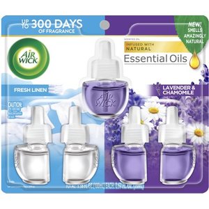 lot 2409 image: Air Wick Plug in Scented Oil, Fresh Linen & Lavender, Air Freshener, Essential Oils, Packaging May Vary (B08SRQK41P)