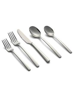 lot 2427 image: Beacon Mirror 20-Piece Flatware Set, Service for 4