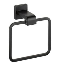 lot 2394 image: Delta Ara Towel Ring Matte Black