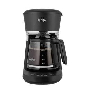 lot 22581 image: Mr. Coffee 12 Cup Programmable Coffee Maker with Dishwashable Design - BVMC-LMX120