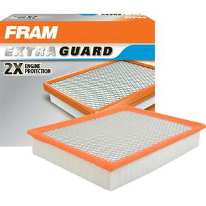 lot 22585 image: FRAM Extra Guard Air Filter, CA8755A for Select Cadillac, Chevrolet, and GMC Vehicles
