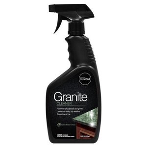 lot 22601 image: Nuvera� Granite Cleaner and Polish for Granite, Marble, and Natural Stone Surfaces, a Spray & Wipe Solution, 24 fl oz (5 Pack)