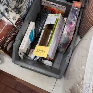 lot 22614 image: Box of Miscellaneous items (Box not for sale)
