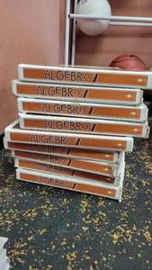 lot 23445 image: Stack of 9 School Curriculum BJU Press Algebra 2 Textbooks Third Edition&nbsp