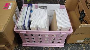 lot 9621 image: Mixed Crate BJU Press Teachers Edition Life Science Book A &amp B and More