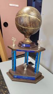 lot 9646 image: Grandview Christian School 62nd Annual World Largest Highschool Basketball Tournament Champion Trophy&nbsp&nbsp
