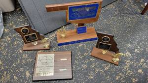 lot 9656 image: Mixed Lott of Grandview Christian School&nbspTrophies&nbsp