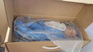 lot 9687 image: Baby-Think-Over RealityWorks Real Care Bay 2 - Girl