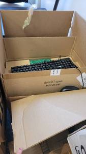 lot 9697 image: Hi-Vision Hi-Yields Laser Toner Cartridges, Computer Keyboard &amp Mouse, and More