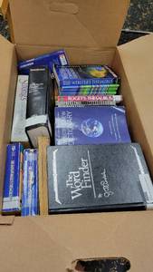 lot 9711 image: Box Dictionaries, Thesaurus, and More