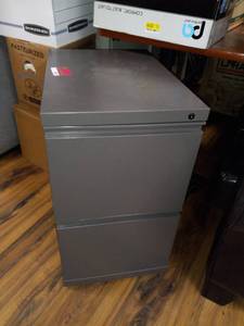 lot 9835 image: 2 Drawer Fling Cabinet&nbsp