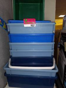 lot 9837 image: Assortment of Storage Trays&nbsp