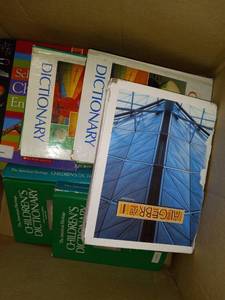lot 9870 image: 3 Boxes of Childrens Reading Books and Other Supplies&nbsp