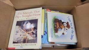 lot 9881 image: 4 Boxes of First and Second Grade Reading Level Books