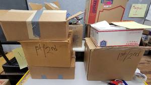 lot 9884 image: 4 Boxes of First  Second Grade Readung Level Books, and More