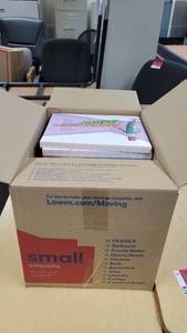 lot 9925 image: Box of BJU Press Math 1 Worktext Books and Other First Grade Curriculum Learning Books