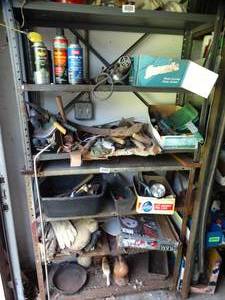 lot 1009 image: Contents of the Lower 5 Shelves and the Metal Shelves