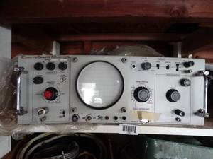 lot 1052 image: Tektronix RM504 10MHz Oscilloscope