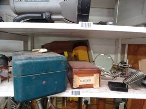 lot 1079 image: Lot of Soldering Items  Tools