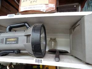 lot 1080 image: Large Spotlight and Trimmer