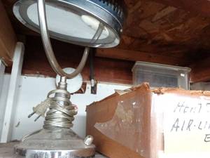 lot 1081 image: Lamp  Hoses  Pumps  Etc