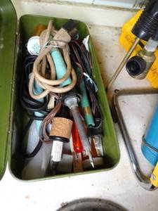 lot 1085 image: Soldering Irons