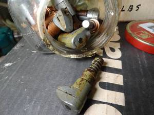 lot 1103 image: Jar of Mini Clamps