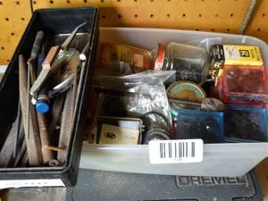 lot 1105 image: Dremel Parts  Punches and More Tools