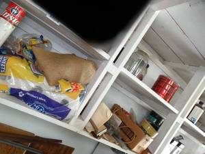 lot 1122 image: Contents on 3 Shelves as Photographed