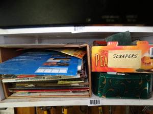 lot 1113 image: Lot of Sandpaper and Scrapers