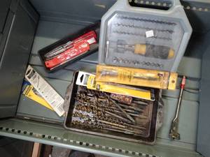 lot 1164 image: Adjustable and Normal Drill Bits